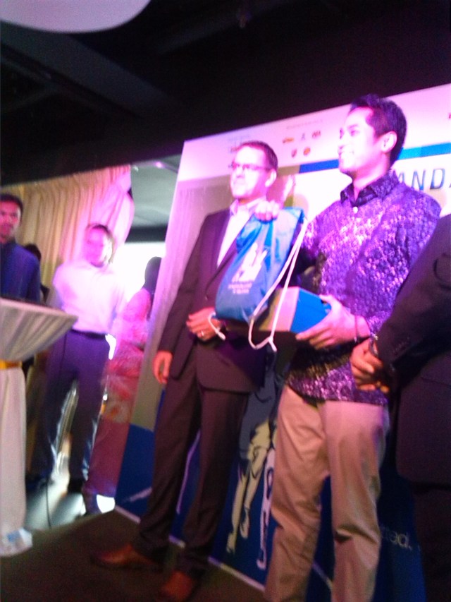 Sport Minister YB Encik Khairy (far right) at SCKLM 2014 launch