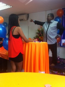 Toilets, Over there!