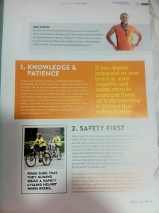 Article published in Cycling Malaysia Magazine