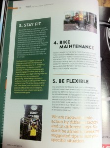 Article published in Cycling Malaysia Magazine