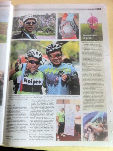 About Kedah Century Ride 28/Mar/2015 in The Star newspaper
