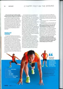 Happy Runner in Running Malaysia magazine