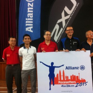 Allianz Pacesetters Relay 2015 Media Invitation at Kiwanis, Taman SEA