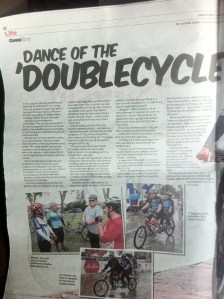 Malay Mail interview of Blind Tandem Cyclists