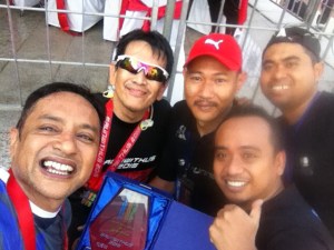 The Writer (Extreme Left)